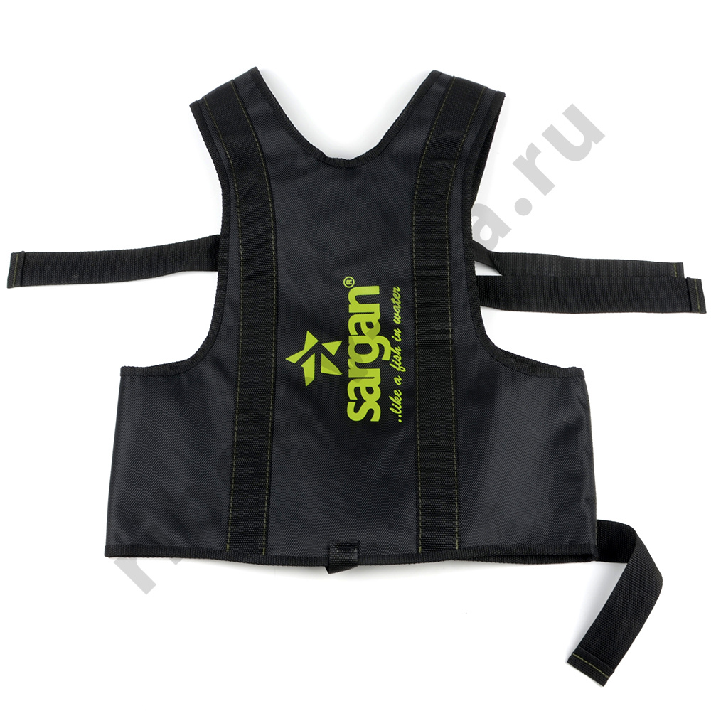 Жилет разгрузочный Sargan Тобол тканевый, цв. черный, р. L 
