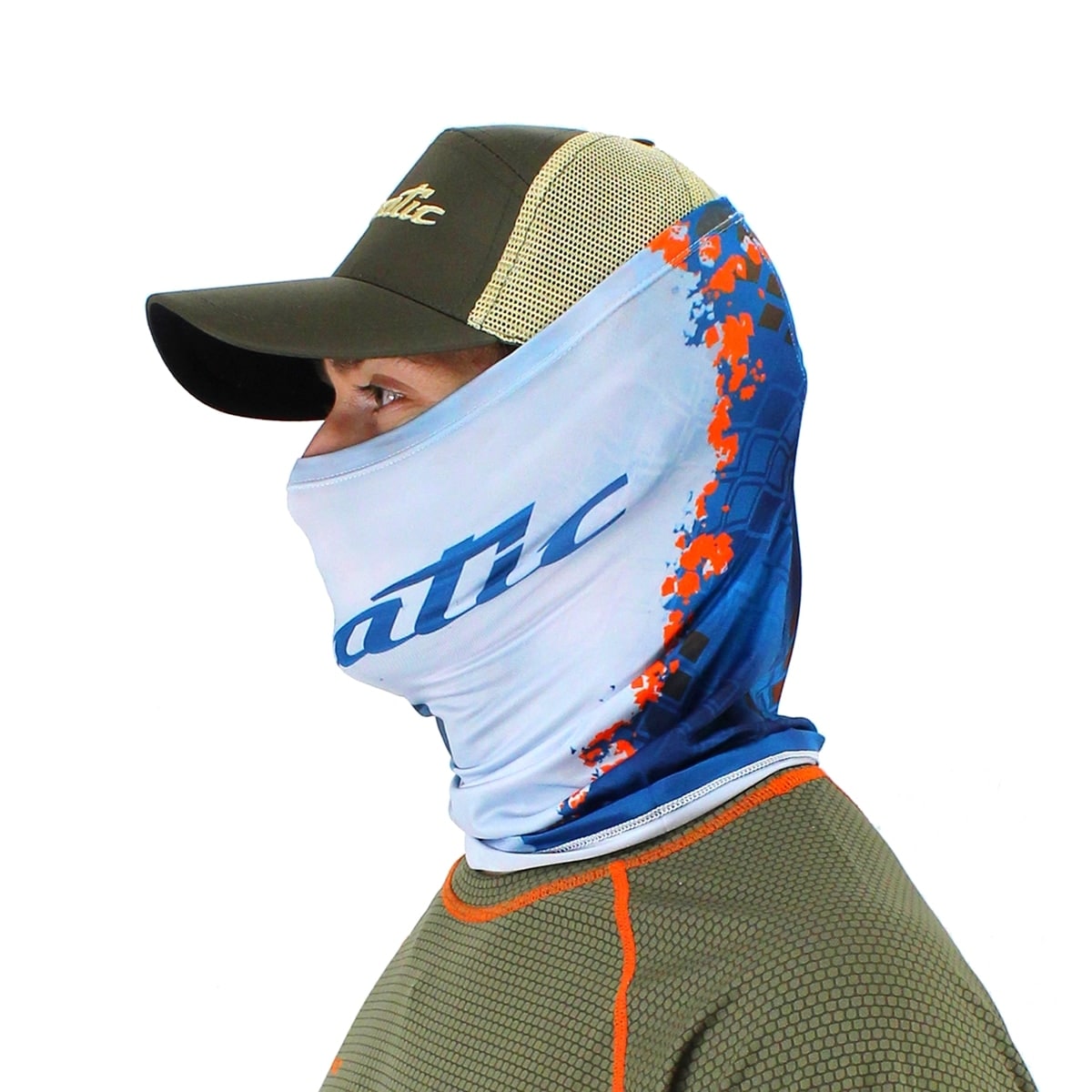 Баф Aquatic Бафф-01 (UPF 50 +, Ultra Stretch, логотип PIKE CAMO BLUE)