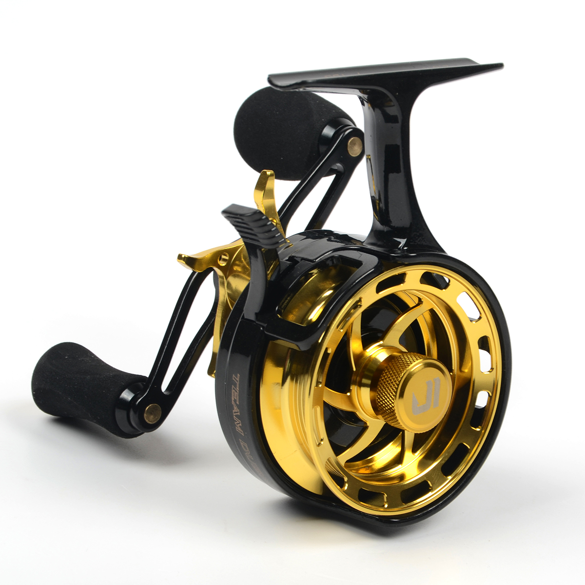 Катушка зимняя мульт. Jig It Team Dubna Chilly Moon PG, right hand