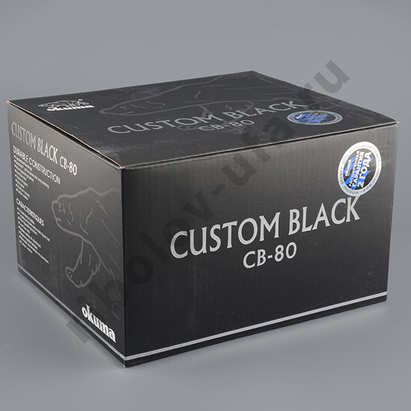 Катушка безынерц. Okuma Custom Black CB-80 (доп. шпуля)