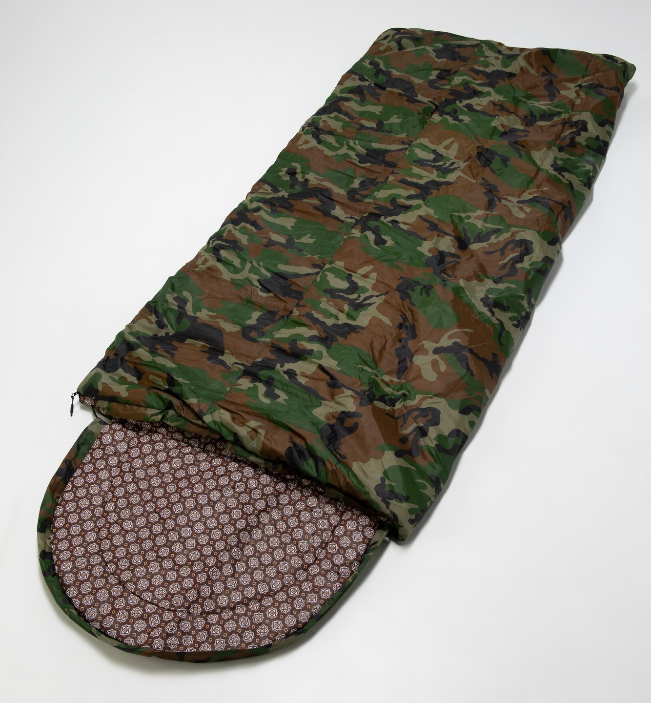 Спальник Huntsman Аляска  -10 С, 250*90см цв.КМФ тк.Оксфорд 