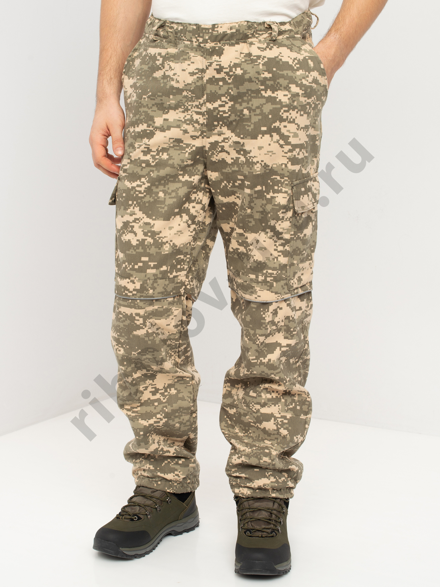 Костюм Huntsman Антигнус-Люкс с ловуш. и пыльн. цв.128/2 Св. Пиксель, тк.Твил-Пич. р.48-50 р.170-176