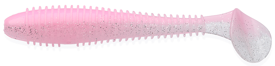 Силиконовая приманка Keitech Swing Impact Fat 2.8 in 7см 3,5гр (8шт/уп) EA# 08 Bubblegum Shiner