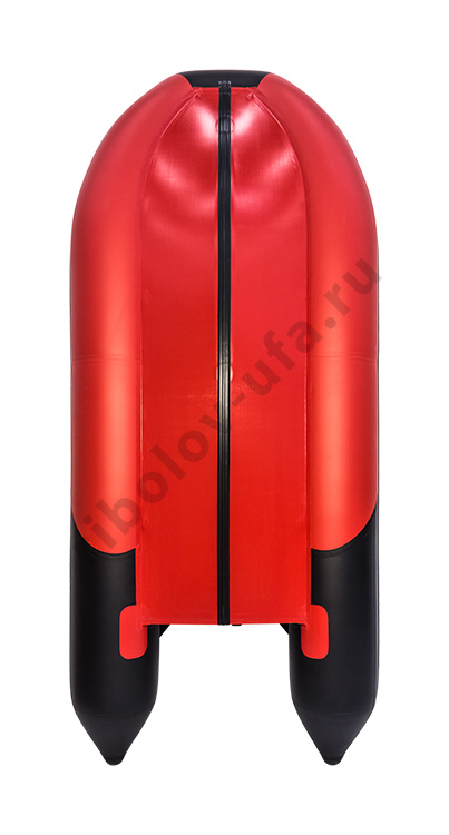 Лодка Ривьера Компакт 3600 СК комби красный/черный