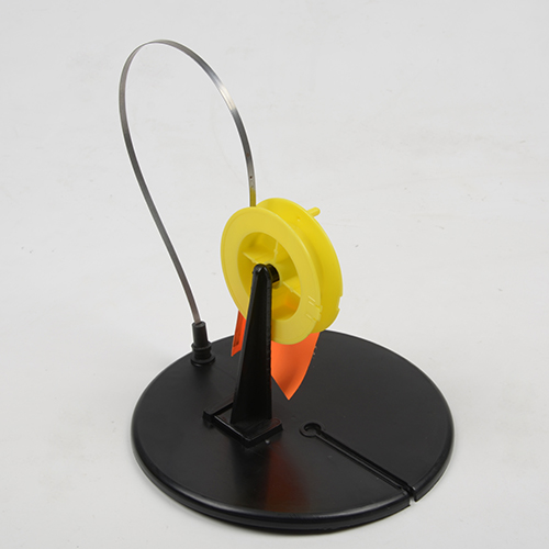 Жерлица Три кита с прямой стойкой d-190мм катушка 80мм