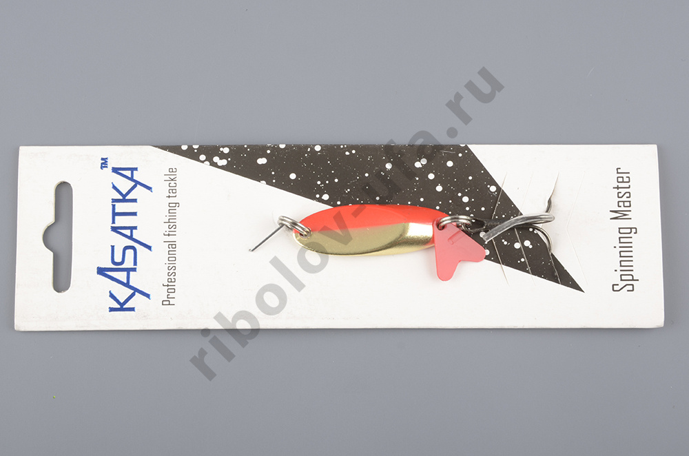 Блесна колеб. Kasatka 14гр. Paint-19/Gold-002  SF04-02