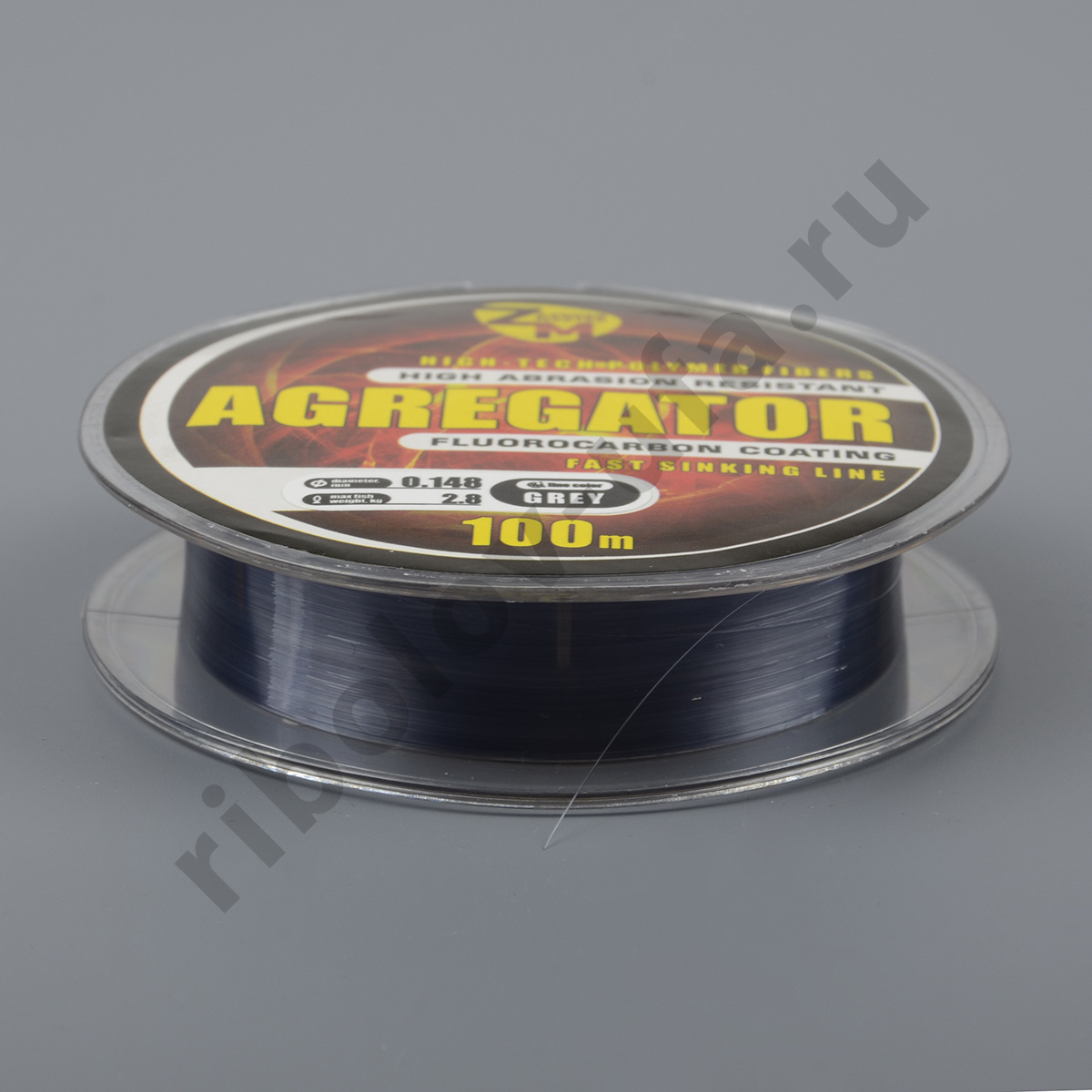 Леска Zander Master Agregator 100м grey 0,181