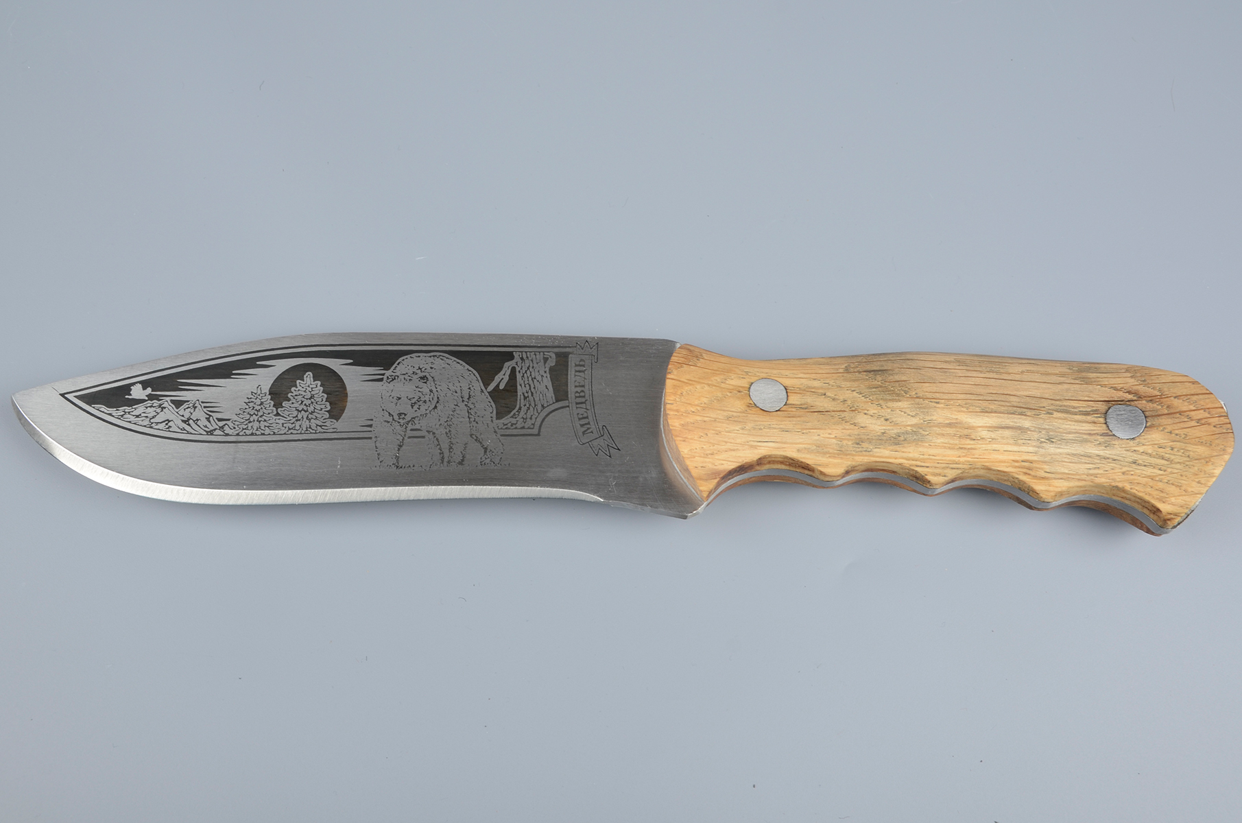 Нож No name Кизляр Медведь (кож.чехол)