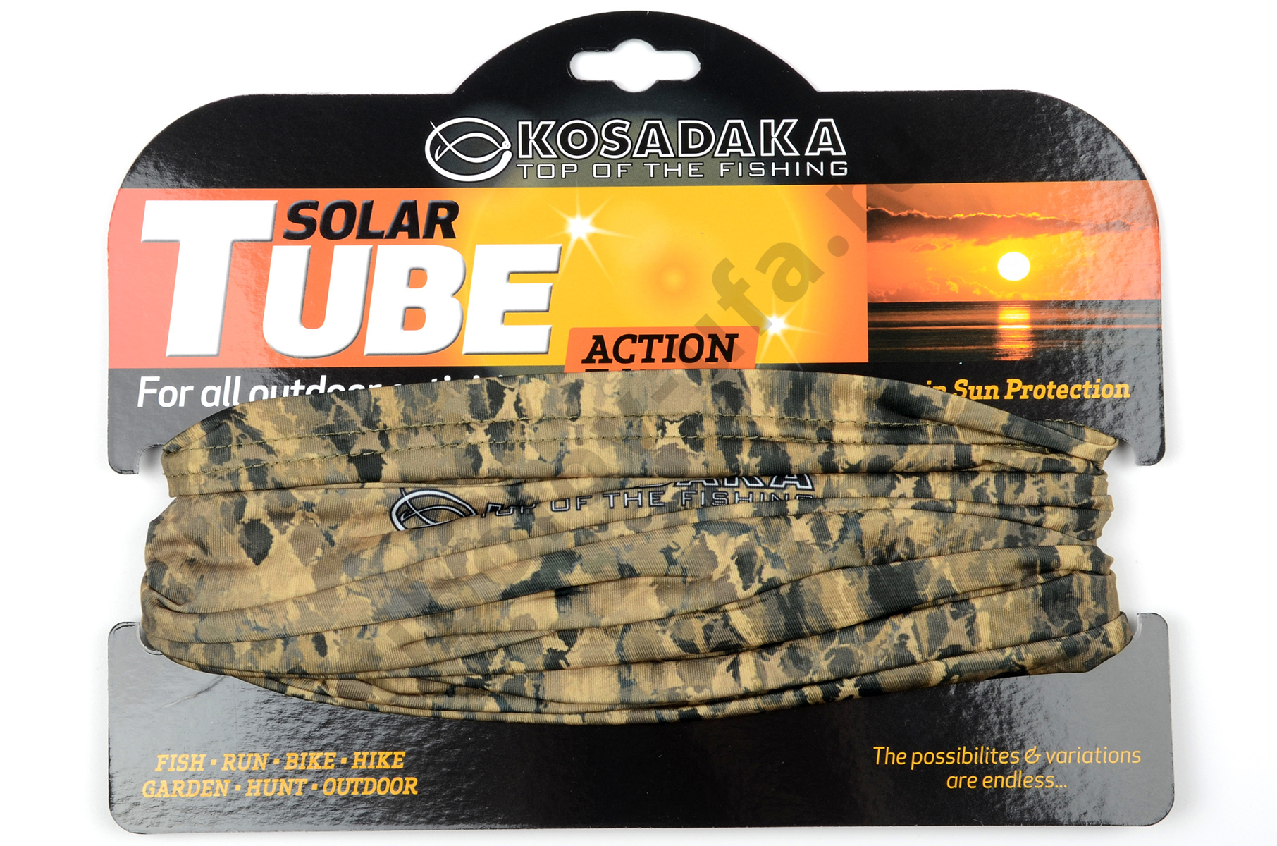 Маска бафф Kosadaka Solar Tube цв. Sand Snake