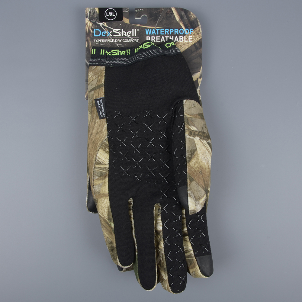 Перчатки водонепроницаемые Dexshell Drylite, цв. камуфляж р.L-XL