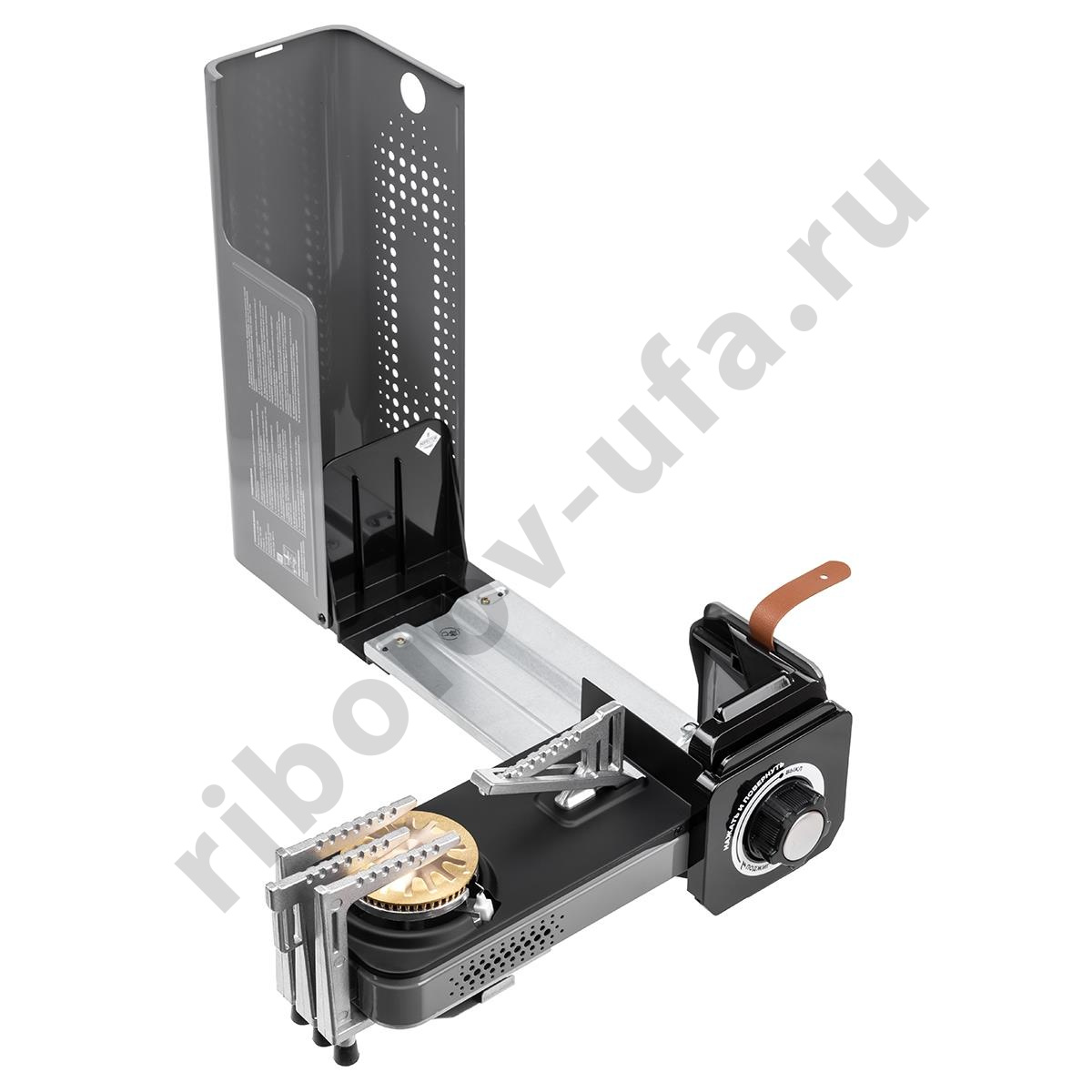 Плита порт. газовая Nisus в кейсе, раздвижная (N-MS-100)