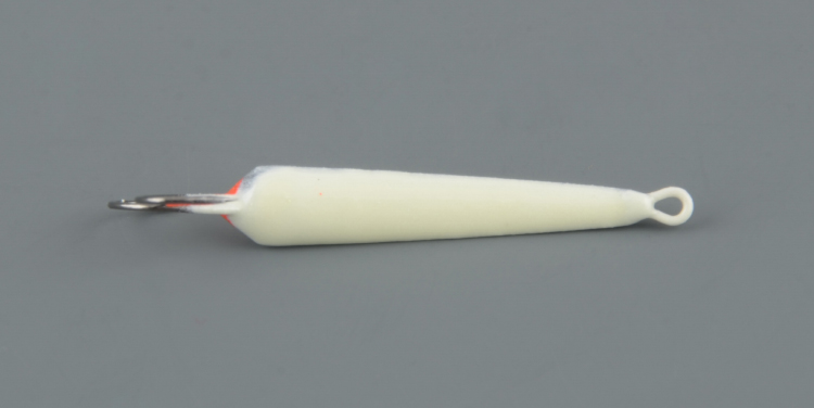 Блесна зимняя Пирс Лонг средний 1,2 гр., нейзильбер+СН, с 2-мя крючками