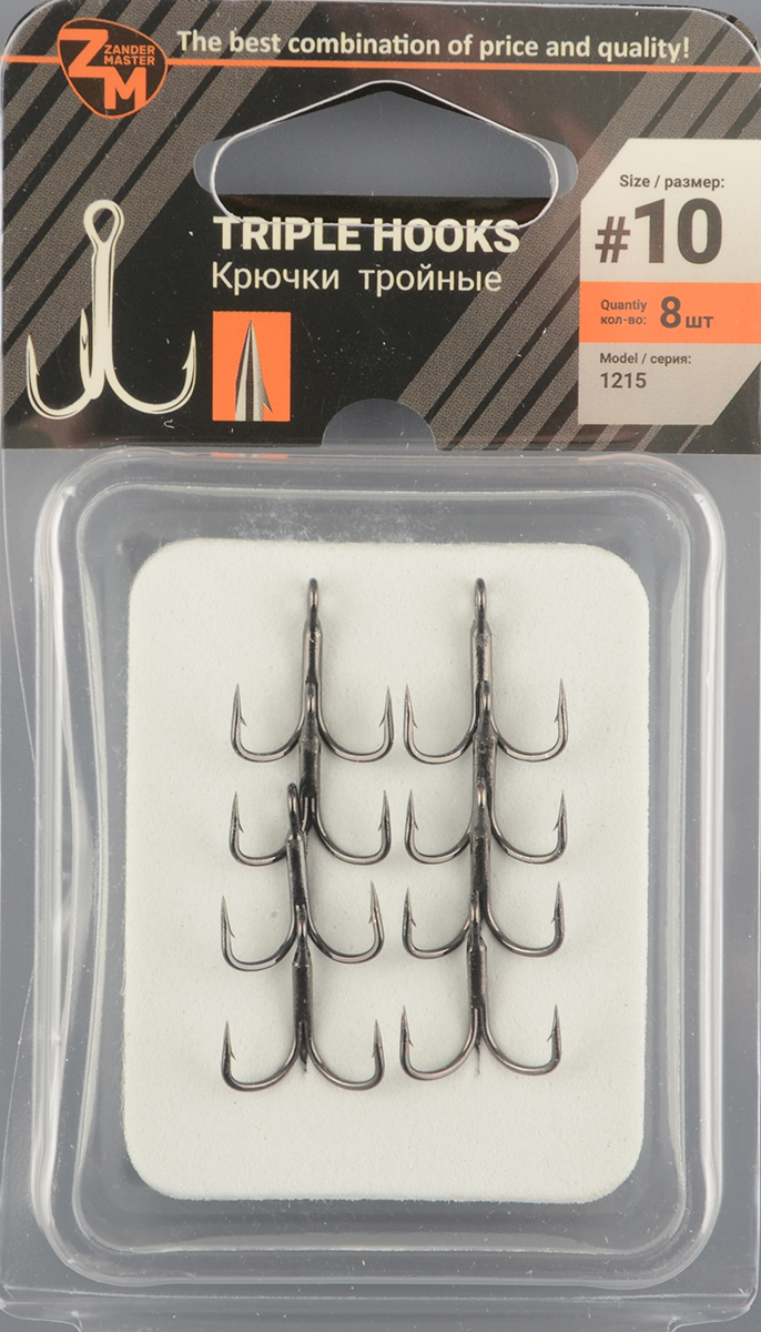 Крючок-тройник Zander Master Owner 1215-10
