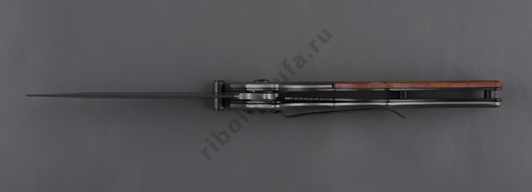 Нож туристический Следопыт, деревянная ручка, дл.клинка 100мм (в чехле) PF-PK-17