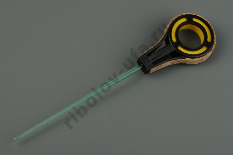 Удочка зимняя Пирс безосевая Спорт (черно-желтая)