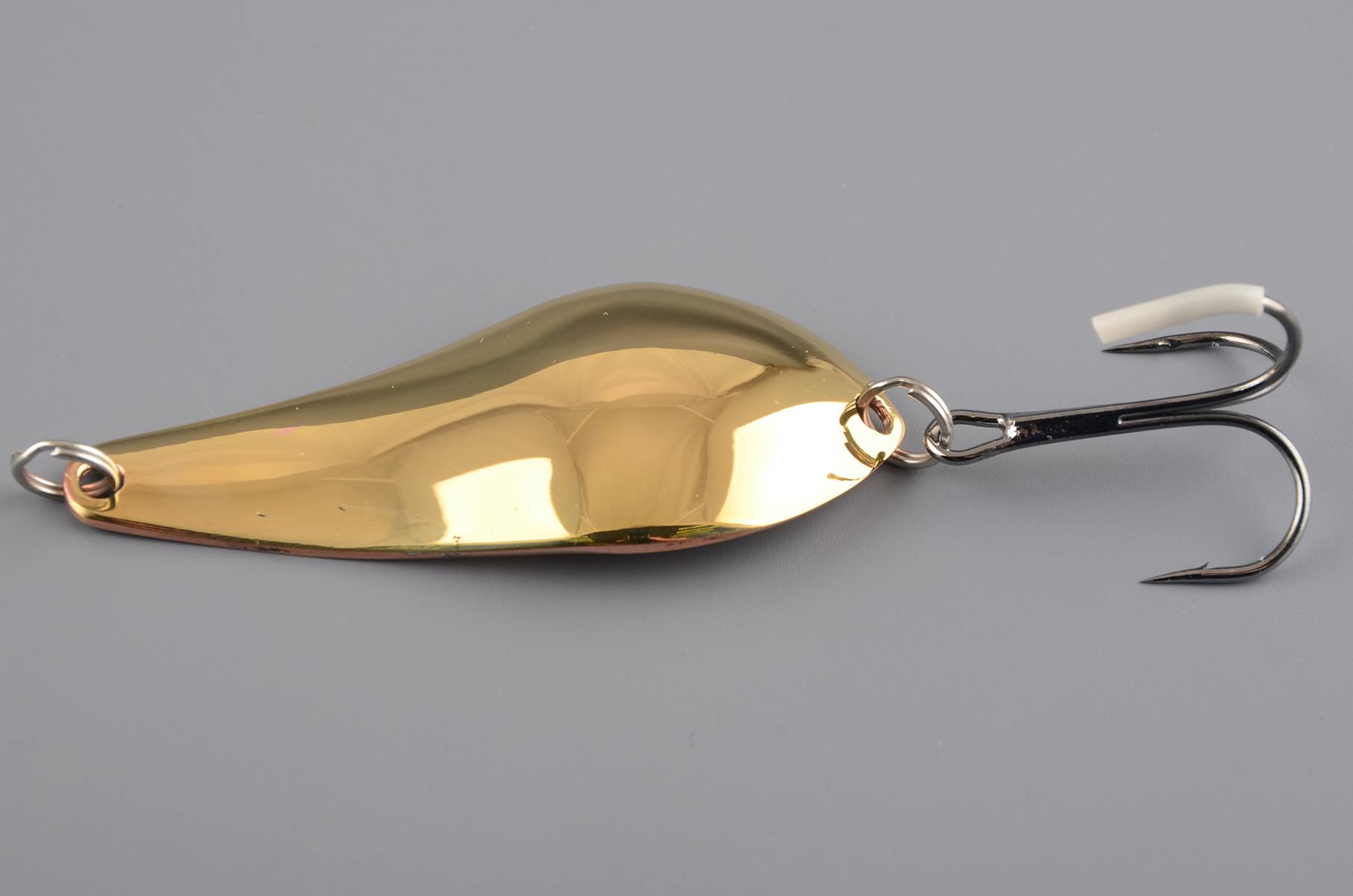 Блесна Бубнов колеблющаяся Атом-2 (модель 70х годов) 14 гр. жел/крас