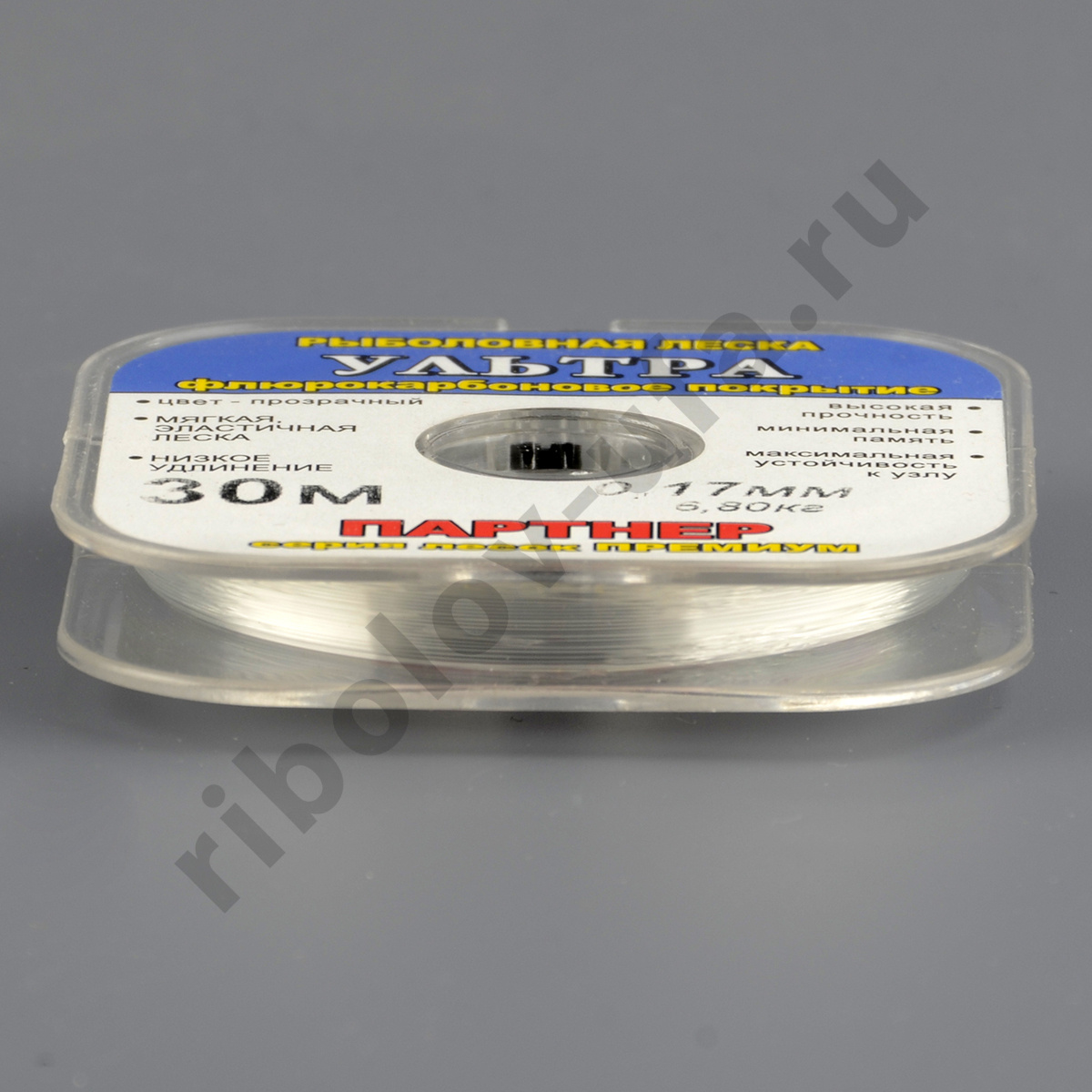 Леска Ультра 30 м, 0.17 мм, 6,80кг
