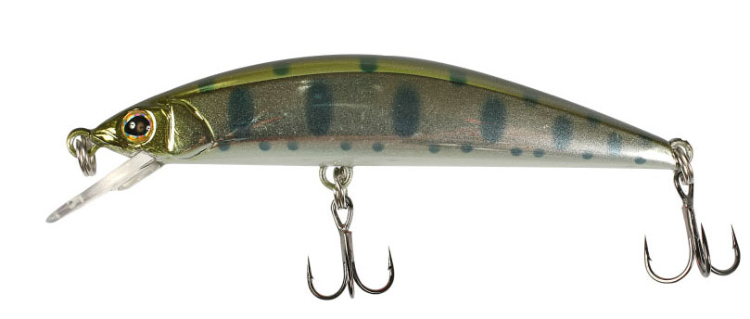 Воблер Jackall Timon Tricoroll 67SP silver yamame