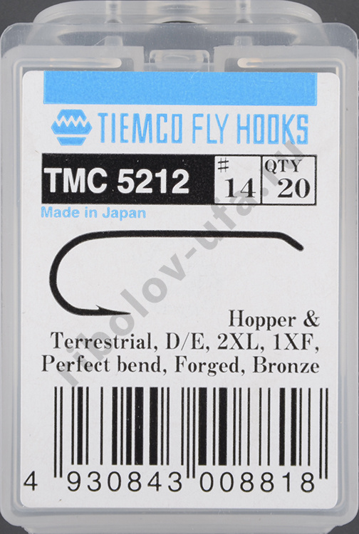 Крючки Tiemco TMC5212 #14 (20 шт)