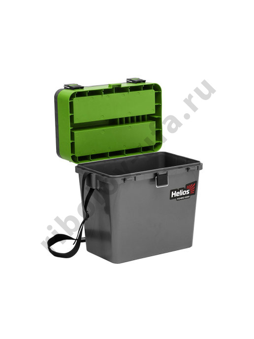Ящик зимний Helios серый/салатовый