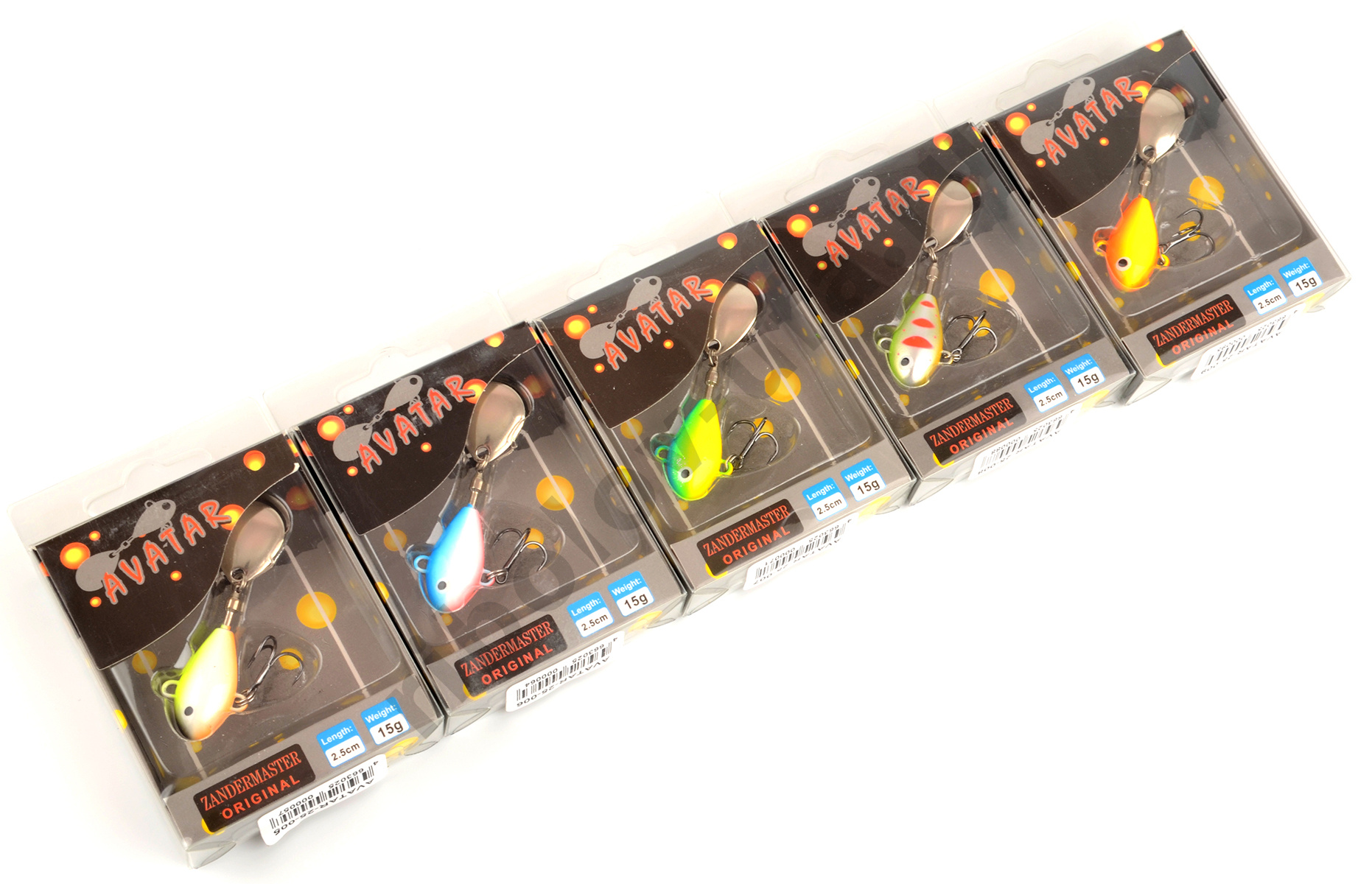 Тейл-спиннер Zander Master Avatar 20гр, 3см цв. 15