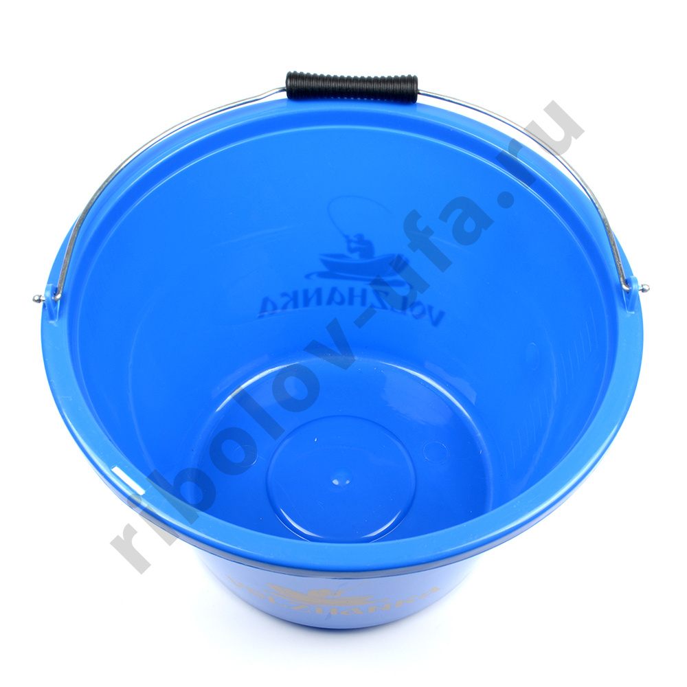 Ведро Volzhanka с крышкой 17л., пластик