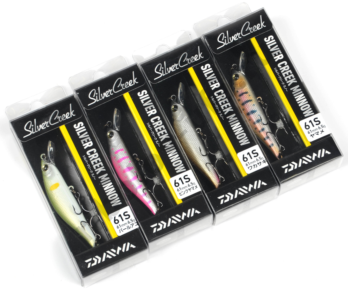 Воблер Daiwa Silver Creek Minnow 61S  4.2гр.  6.5см   0,7-1,0м  Pearl Ayu