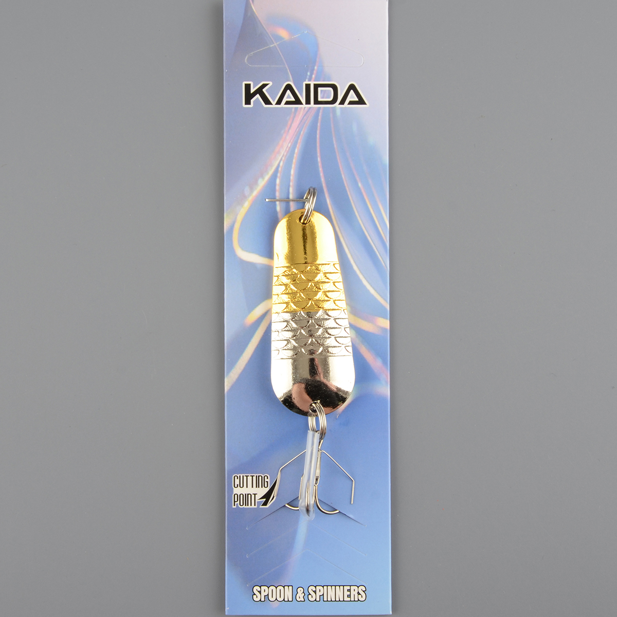 Блесна Kaida колеблющаяся А1001 16гр. цв.04 тройник незацепляйка