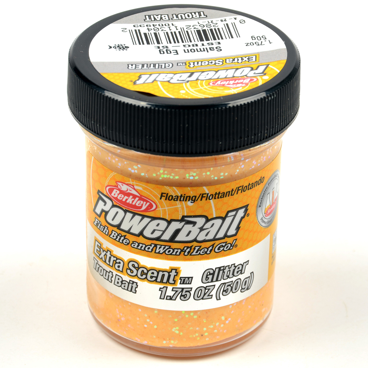 Паста форелевая Berkley PowerBait Select Glitter Trout Bait Salmon Egg/ Икра лосося 50гр
