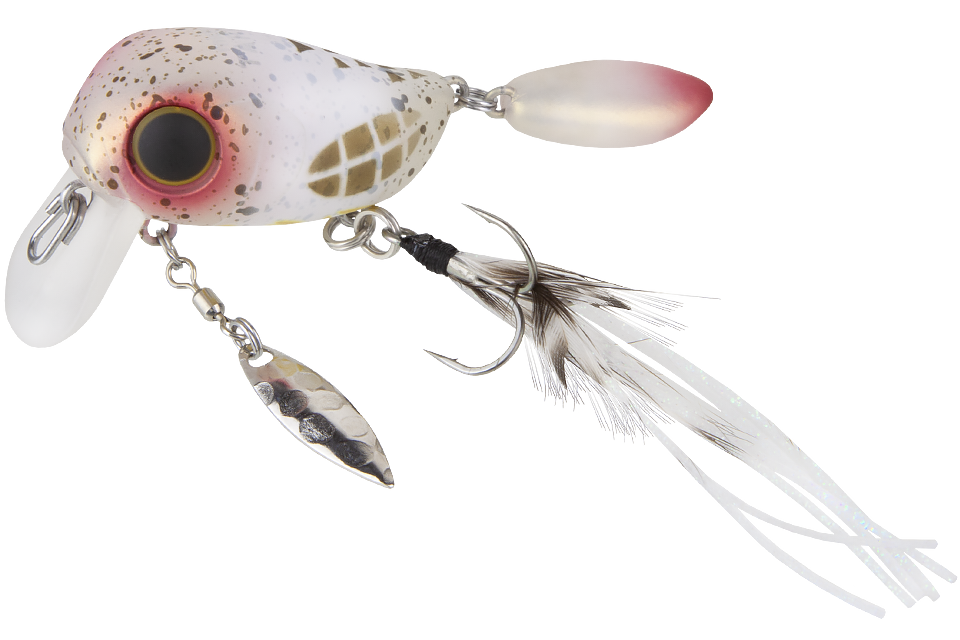 Воблер Jackall Micro Tappy  дл. 5.4 см, гл. 0-0.1 м, 4.8 гр., floating, цв. muddy shirohitori