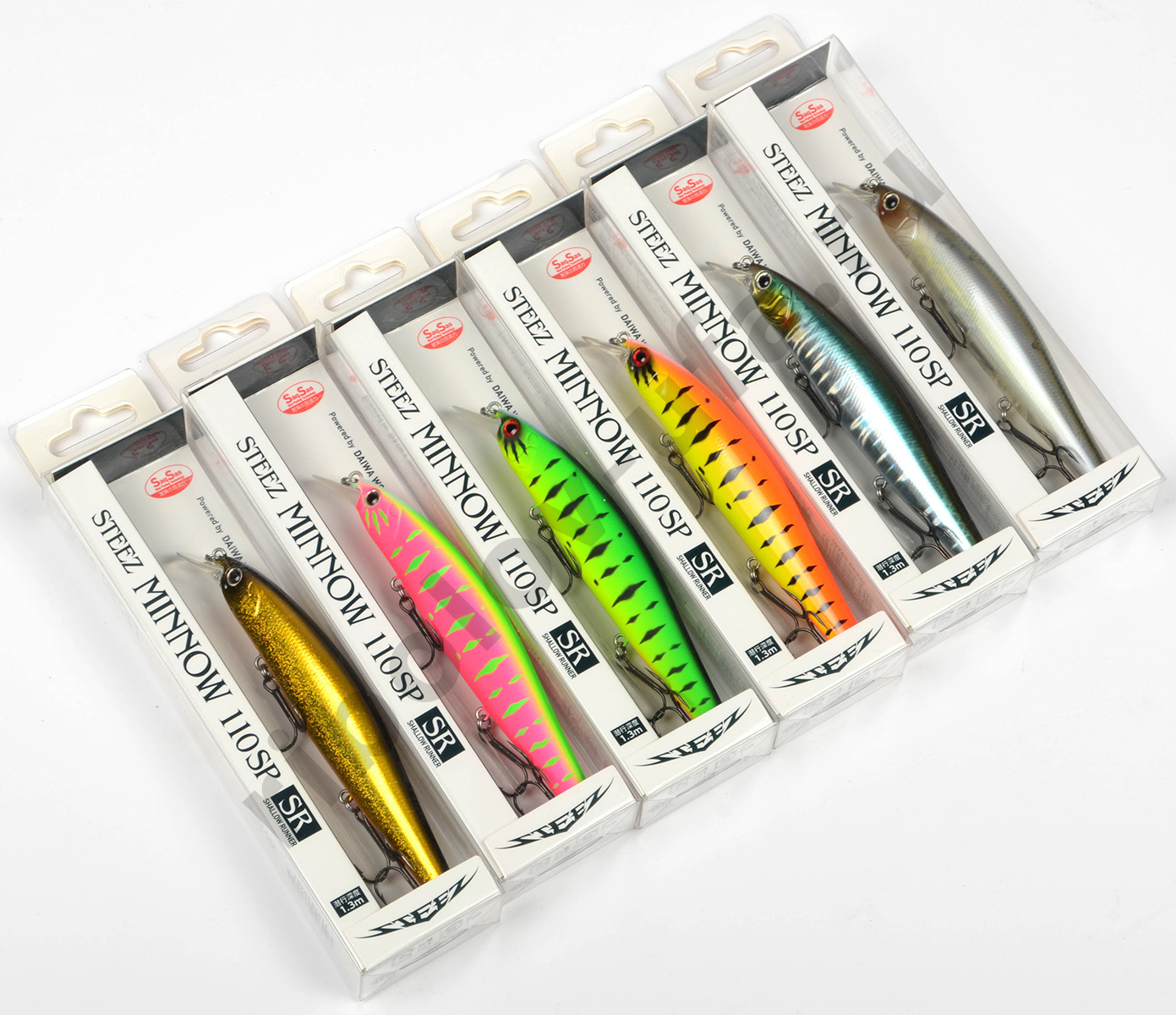 Воблер Daiwa Steez Minnow 110SP SR  14.4гр.  11см   0-1,3м  Mat Tiger