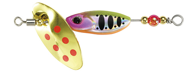 Блесна Duo Spearhead Ryuki Spinner 5гр #Pink Clown Yamame (ANA4076)
