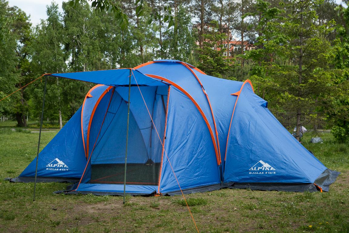 Палатка Alpika Dallas-4 lux, 4-х местная