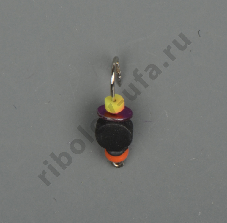 Мормышка Wormix точеная вольфрамовая Таблетка d=3 кристал Swarovski арт. 304