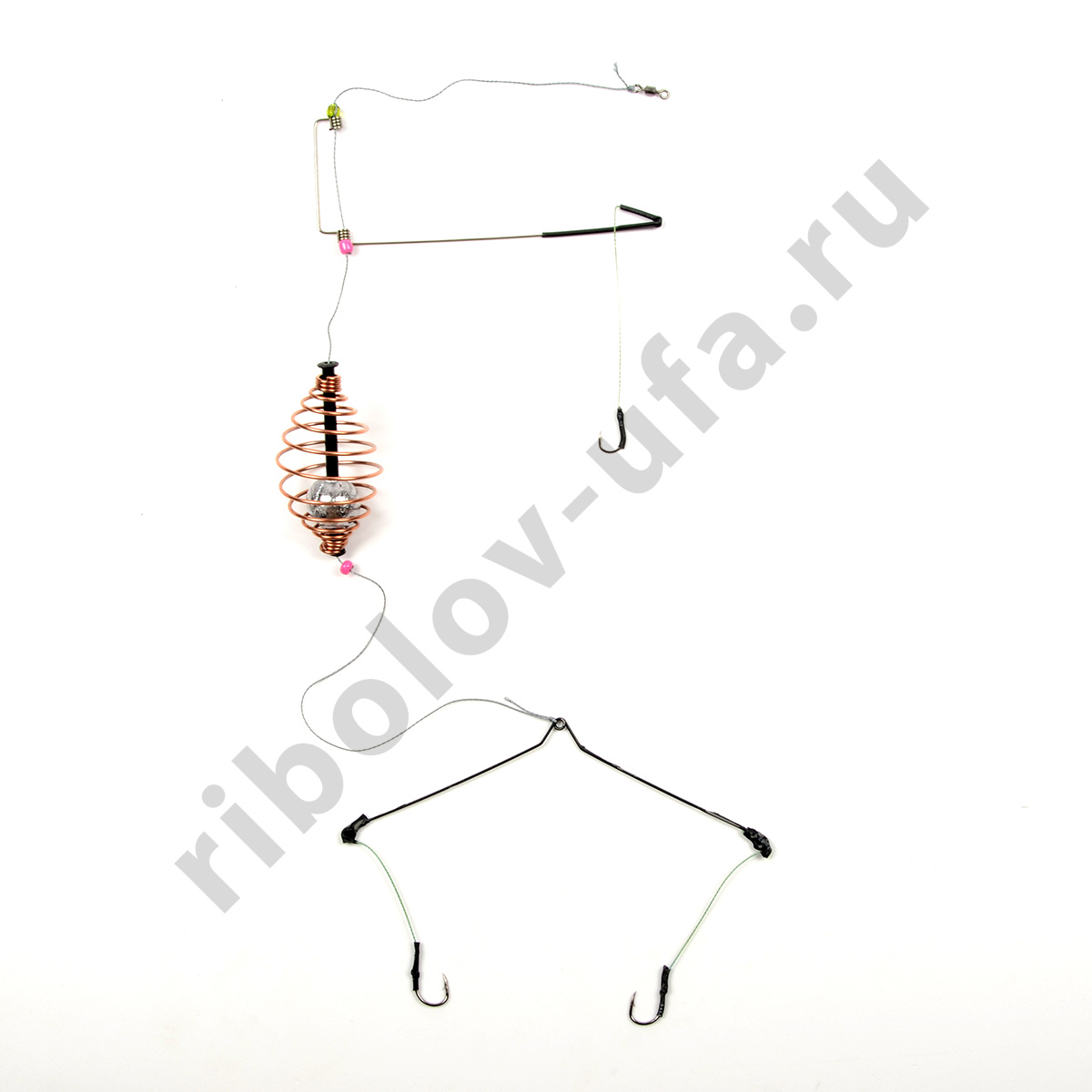 Монтаж фидерный Нижегородский ФМ 1-3 кормушка Вихрь кором. бок.отв. 3кр. 40гр