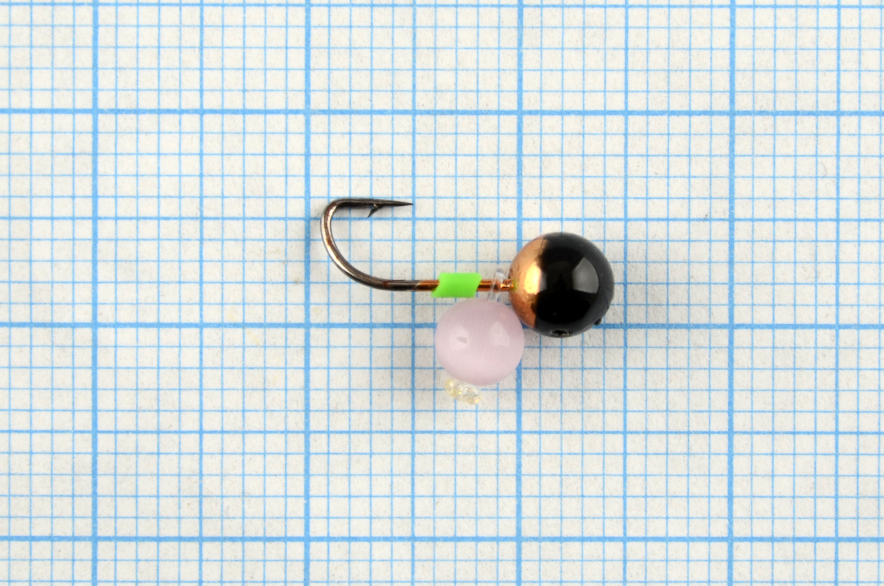 Мормышка литая Marlins Шар 5мм (0,69гр) серьга Кошачий глаз 7000-319