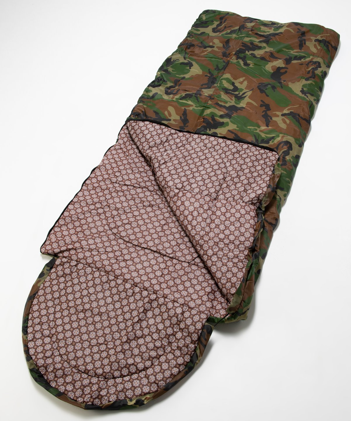 Спальник Huntsman Аляска  -10 С, 250*90см цв.КМФ тк.Таффета 