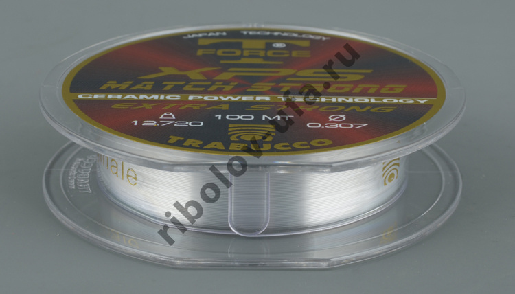 Леска Trabucco T-Force XPS Match Extra Strong 100м, 0.307 мм, 12.720 кг