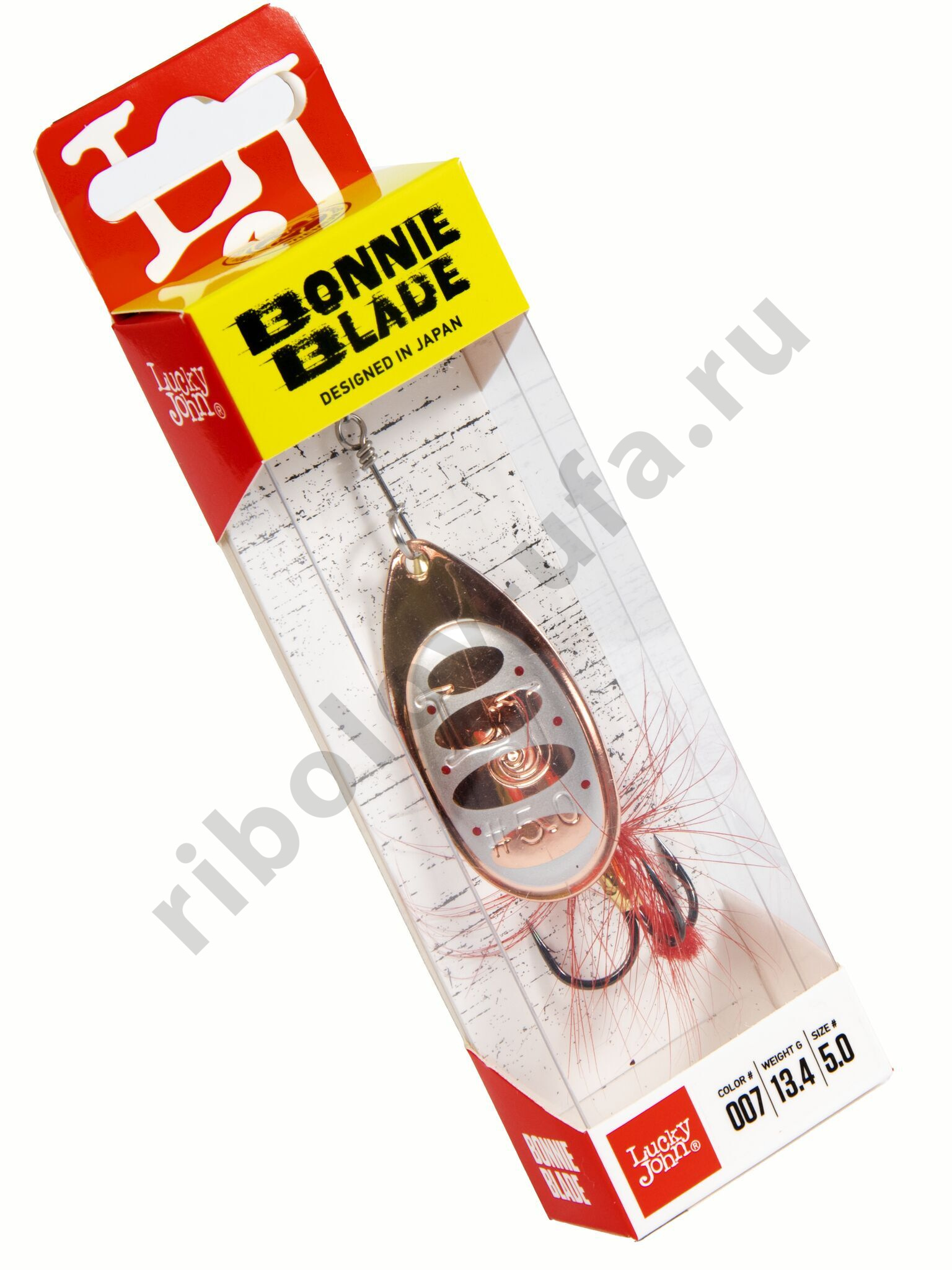 Блесна вращ. Lucky John Bonnie Blade #05, 13.4гр., цв. 007