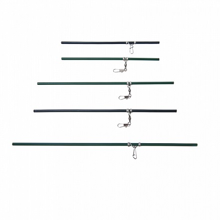 Антизакручиватель Три кита прямой зеленый 15 см