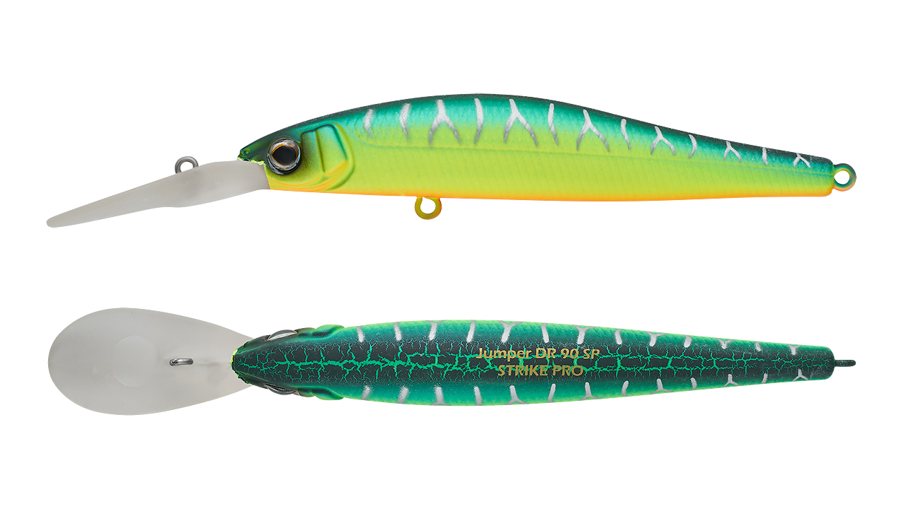 Воблер Strike Pro Jumper DR 110SP нейтр.пл.,18.0гр.(1.5-4.0м) кр.Owner, EG-192CL-SP#A223S-RP