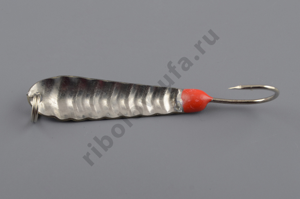 Блесна зимняя Серебряков Отводная 6/1 цв. серебро
