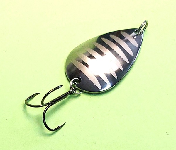 Блесна Люкс Нижегородская Ложка 14гр цв.02 серебро