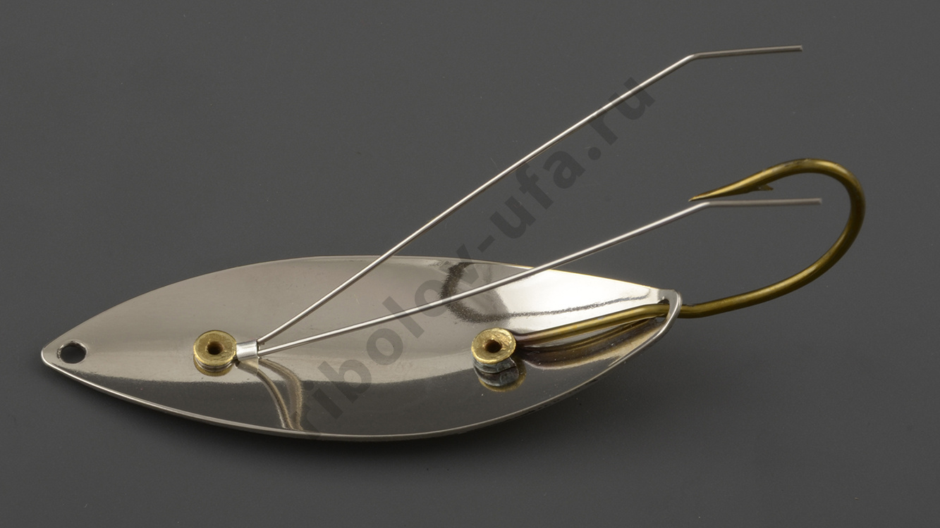 Блесна Бубнов незацепляйка Крокодил 12 гр. жел/бел 