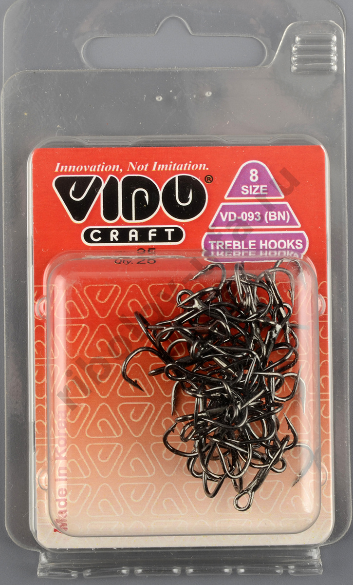 Крючок-тройник Vido VD-093 № 8