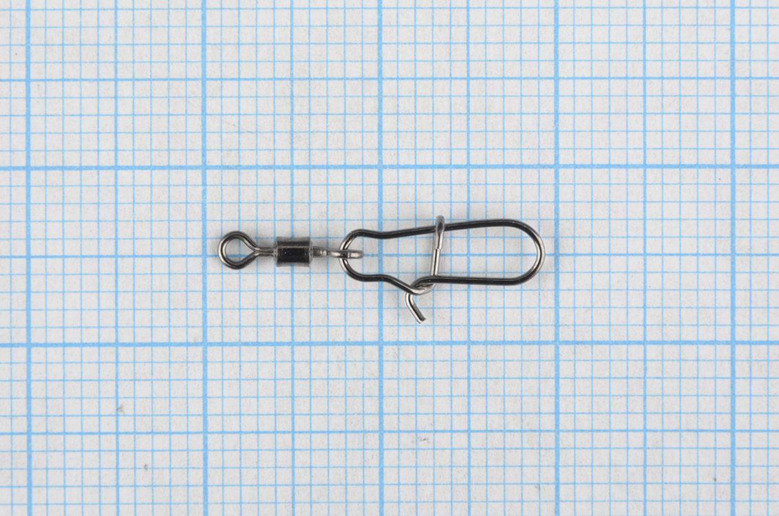 Вертлюжок с карабином Catcher Rolling Swivel w Fastlock Snap # 12