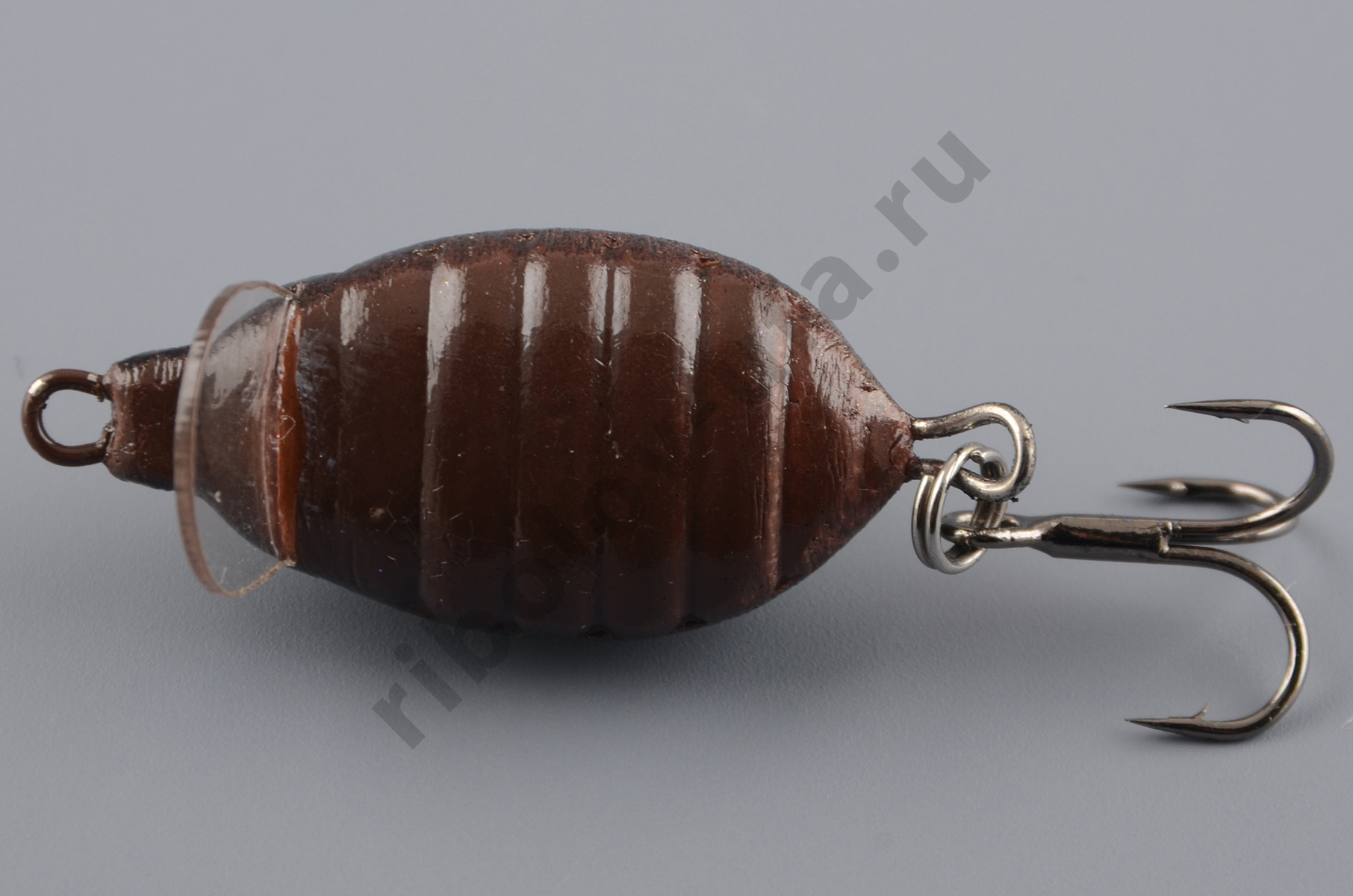 Воблер Белоречье Кренк Жук 3D 2гр тройник №10, цв. 2106