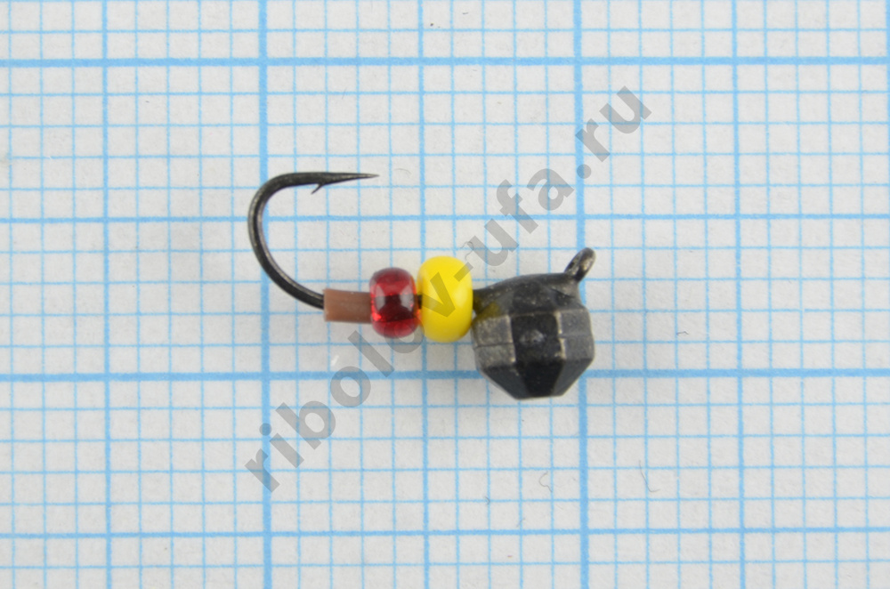 Мормышка вольфрам Bravo Fishing Шар с ушком крупная грань 4.0 мм 0.52 гр Bn