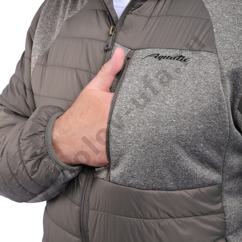 Куртка Aquatic КС-05 поддевка (нейлон, soft shell) цвет: хаки, размер L