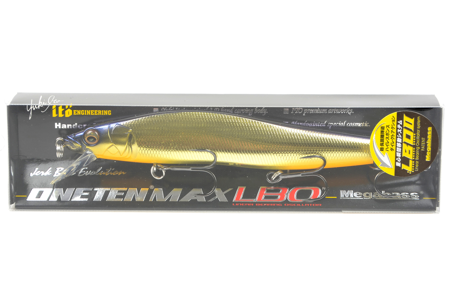 Воблер Megabass Vision Oneten Max LBO 135F 21.3гр #M Champagne Kinkuro 469473